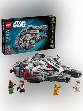 LEGO Star Wars Millennium Falcon (75426) – 885 Pieces – Classic Starship Build